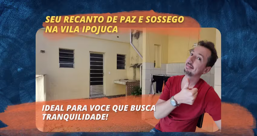 Casa estilo duplex para locação - ideal para voce que busca paz e sossego - na vila ipojuca