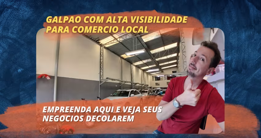 Galpao de 220m² na rua guaipa - vila leopoldina - com alta visibilidade para publico local