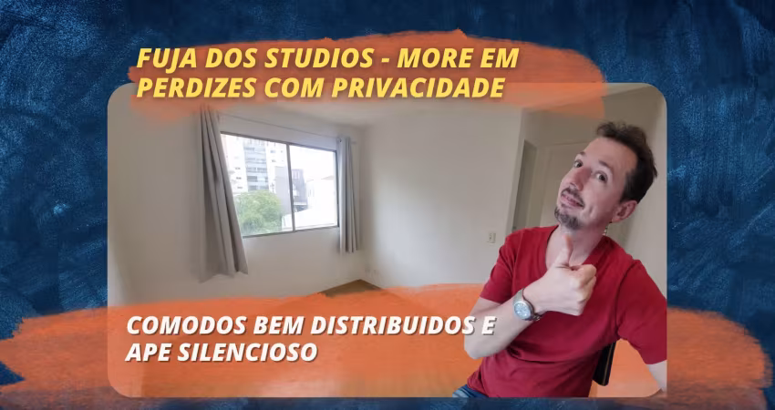 Perdizes para viver: 1 quarto, garagem e o bairro mais animado da zona oeste