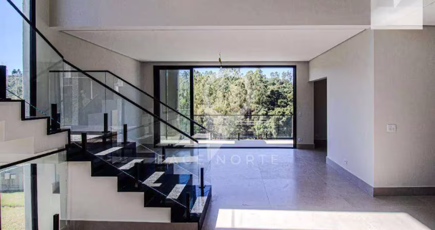 Linda casa nova em alphaville c/ 509 mts de ac, fundos p/ mata completamente sem vizinhos!