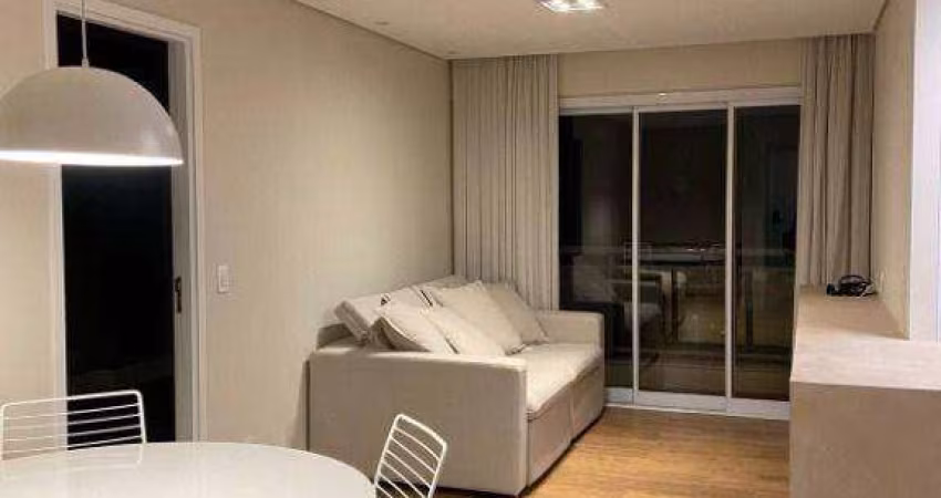 Apartamento Mobiliado com 1 dormitório para alugar, 54 m² por R$ 6.200/mês - Alphaville - Barueri/SP
