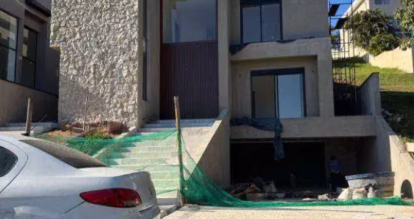 Casa em construção entregue mobiliada e decorada com 4 dormitórios à venda, 520 m² por r$ 6.900.000 - gênesis 2 - santana de parnaíba/sp
