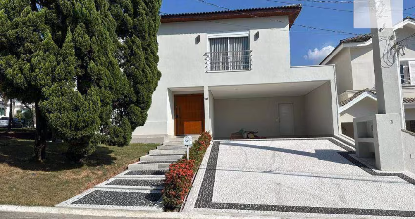 Casa em Alphaville, Esquina, Semi Mobiliada com 4 dormitórios à venda, 382 m² por R$ 4.500.000 - Alphaville 11 - Santana de Parnaíba-SP.
