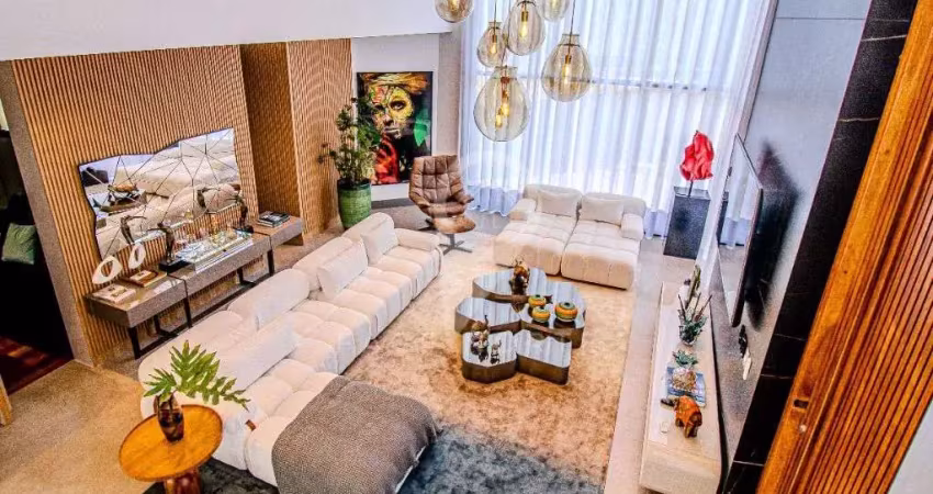 Casa mobiliada em alphaville c/670 mts! cinematográfica!