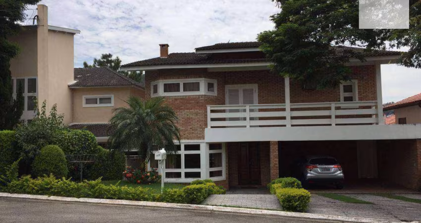 Casa com 4 dormitórios, 470 m² - venda por R$ 2.800.000,00 ou aluguel por R$ 16.000,00/mês - Alphaville 10 - Santana de Parnaíba/SP