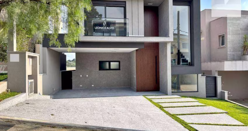 Casa Nova c/ 4 suítes, Rica em iluminação Natural, Moderna! à venda, 350 m² , Alphaville-SP