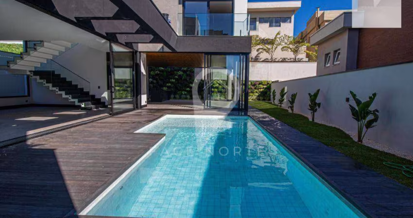 Casa Nova em Alphaville com 4 dormitórios à venda, 546 m² por R$ 8.500.000 - Gênesis 2 -SP!