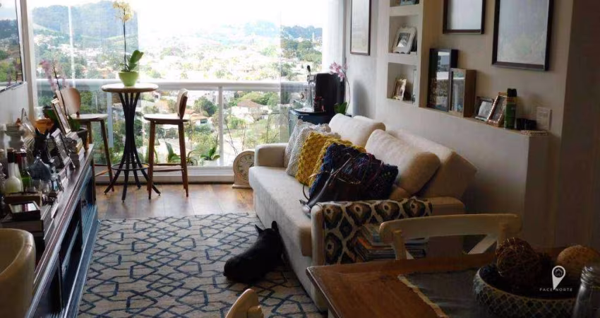 Apartamento com 2 dormitórios, 70 m² - venda por R$ 1.300.000,00 ou aluguel por R$ 10.000,00/mês - Empresarial 18 do Forte - Barueri/SP