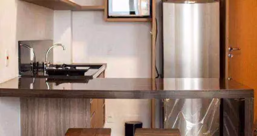 Apartamento com 1 dormitório para alugar, 45 m² por r$ 4.450,00/mês - tamboré - santana de parnaíba/sp