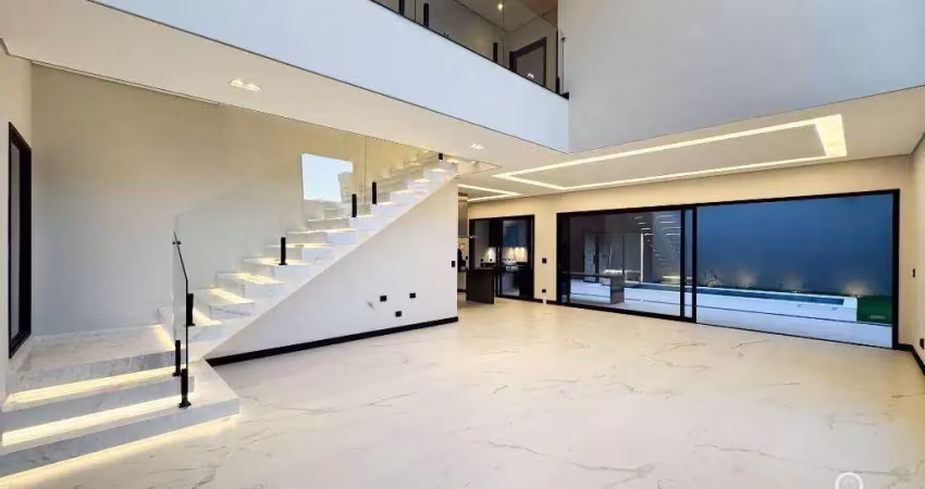Casa Nova de Alto Padrão em Alphaville– Sofisticação, Tecnologia e Conexão com a Natureza, 4 Suítes!