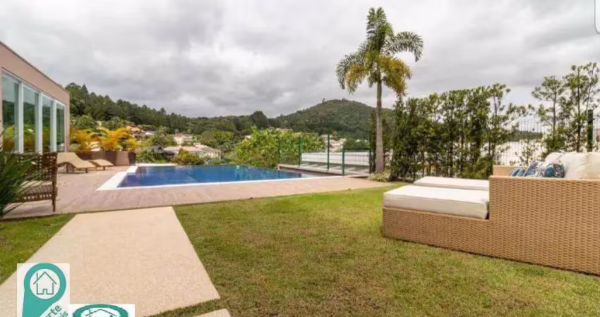 Casa com 5 dormitórios, 740 m² - venda por r$ 12.000.000,00 ou aluguel por r$ 52.600,00/mês - alphaville 10 - santana de parnaíba/sp
