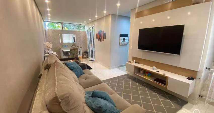 Casa com 3 dormitórios à venda, 110 m² por r$ 585.000,00 - parque fernão dias - santana de parnaíba/sp