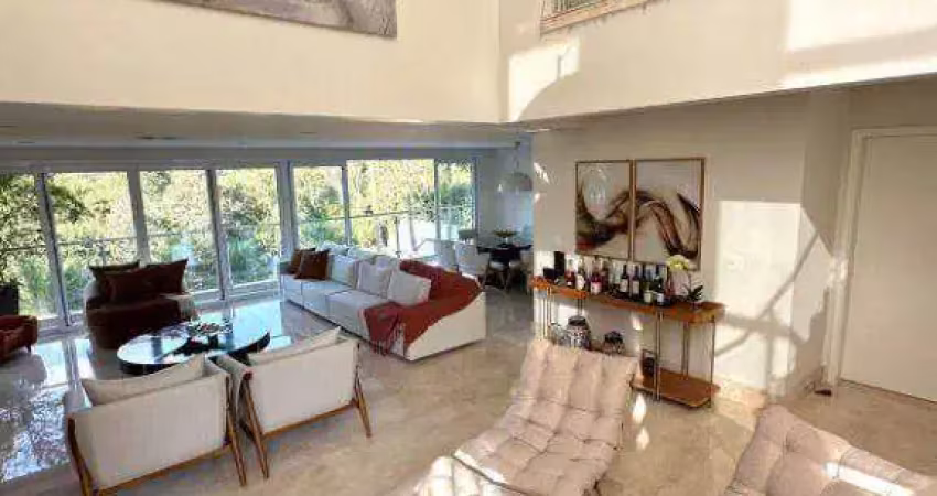 Casa com 4 dormitórios, 492 m² - venda por r$ 5.500.000,00 ou aluguel por r$ 42.200,00/mês - gênesis 2 - santana de parnaíba/sp