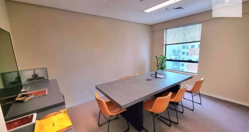 Sala mobiliada à venda, 88 m² por r$ 1.250.000 - alphaville - barueri/sp
