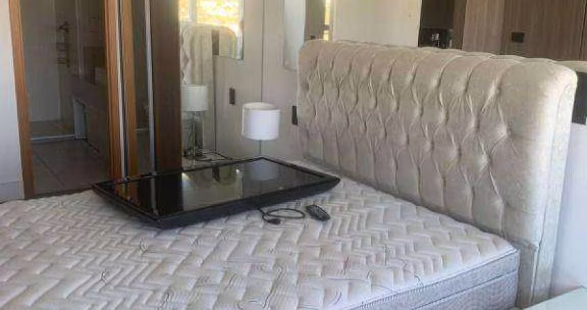 Apartamento mobiliado com 1 dormitório à venda, 45 m² por R$ 560.000 - Alphaville - Santana de Parnaíba/SP