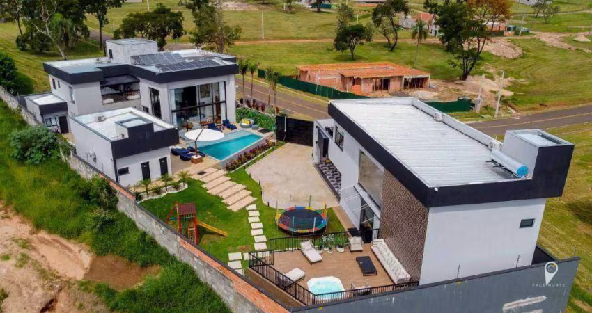 Mansão Mobiliada com 5 dormitórios à venda, 1200 m² por R$ 8.000.000 - Condomínio Ninho Verde II - Pardinho/SP