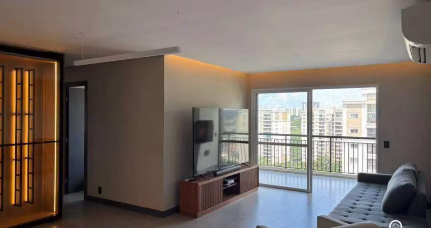 Apartamento com 3 dormitórios à venda, 110 m² por r$ 1.600.000 - alphaville - santana de parnaíba/sp