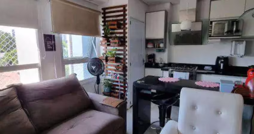 Apartamento mobiliado com 2 dormitórios à venda, 63 m² por r$ 695.000 - alphaville - barueri/sp