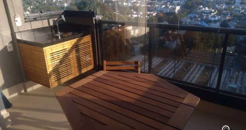 Apartamento mobiliado com 2 suítes e 2 vagas  para alugar, 85 m² por r$ 8.600/mês - empresarial 18 do forte -alphaville - barueri/sp
