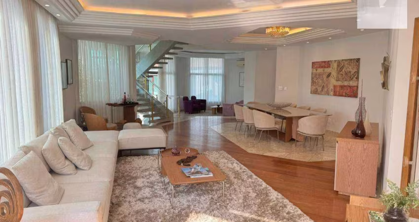 Casa com 4 dormitórios, 512 m² - venda por R$ 5.500.000,00 ou aluguel por R$ 35.000,00/mês - Alphaville 0 - Barueri/SP