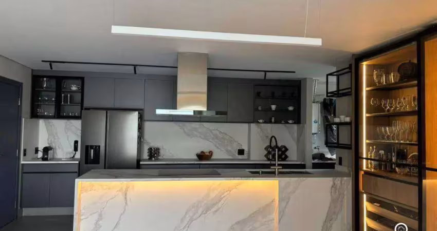 Apartamento com 3 dormitórios à venda, 110 m² por r$ 1.600.000 - alphaville - santana de parnaíba/sp