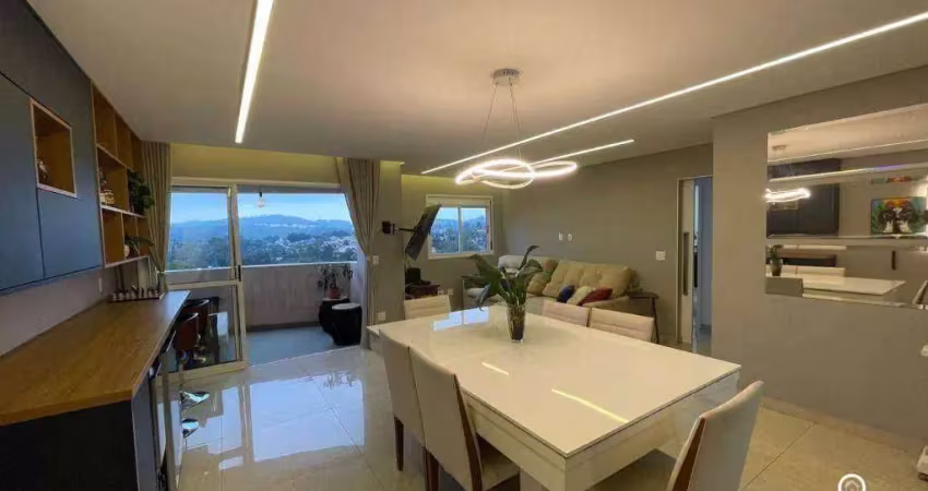 Apartamento no coração de alphaville, 98 metros, 2 suítes, 2 vagas!