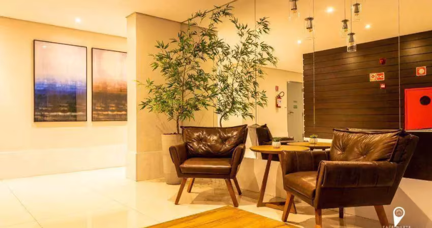 Apartamento mobiliado com 3 dormitórios à venda, 84 m² por r$ 1.100.000 - tamboré - barueri/sp
