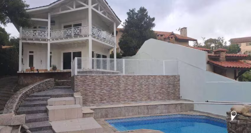 Casa com 3 dormitórios, 480 m² - venda por r$ 2.280.000,00 ou aluguel por r$ 13.440,00/mês - granja viana - jandira/sp