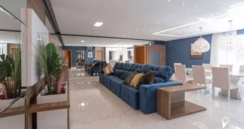 Apartamento mobiliado com vista para mata 3 suítes à venda, 224 m²- alphaville - sp
