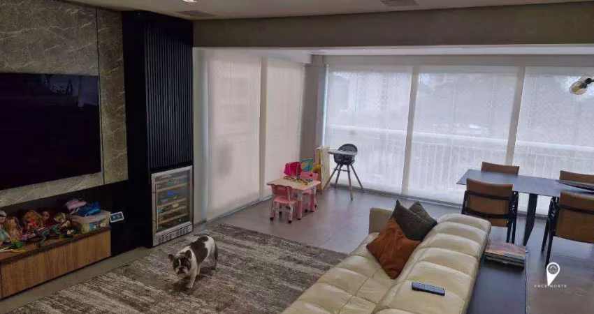 Apartamento mobiliado e decorado com 3 dormitórios à venda, 172 m² por r$ 2.400.000 - jardim arpoador - são paulo/sp