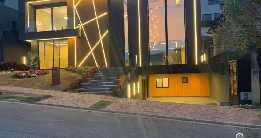 Casa com 4 dormitórios à venda, 574 m² por r$ 7.500.000,00 - gênesis 1 - santana de parnaíba/sp