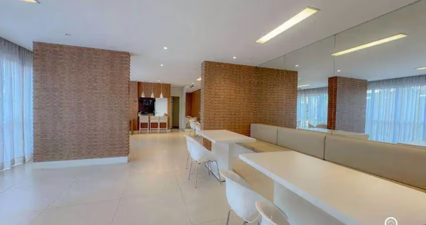 Apartamento mobiliado com 1 dormitório para alugar, 60 m² por r$ 4.745/mês - alphaville - barueri/sp