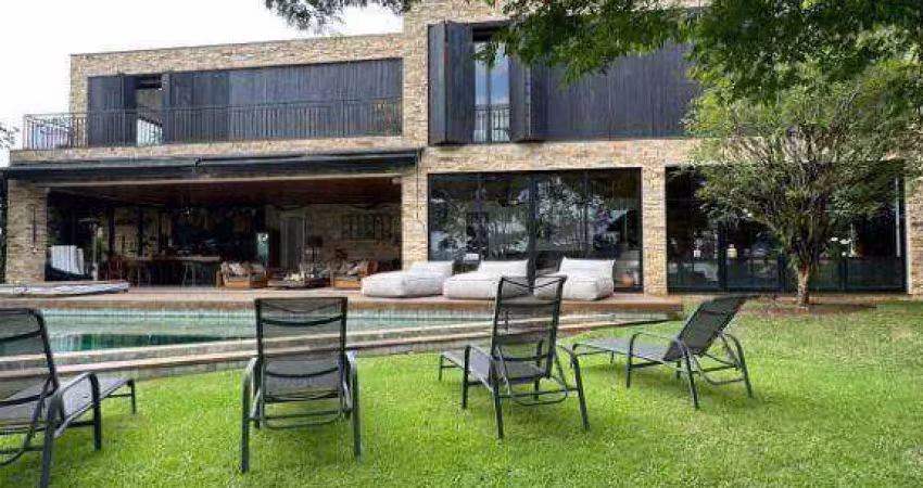 Casa com 5 dormitórios, 800 m² - venda por r$ 25.000.000 ou aluguel por r$ 135.900/mês - fazenda boa vista - porto feliz/sp