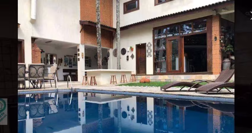 Casa com 4 dormitórios à venda, 500 m² por r$ 3.300.000,00 - alphaville 10 - santana de parnaíba/sp