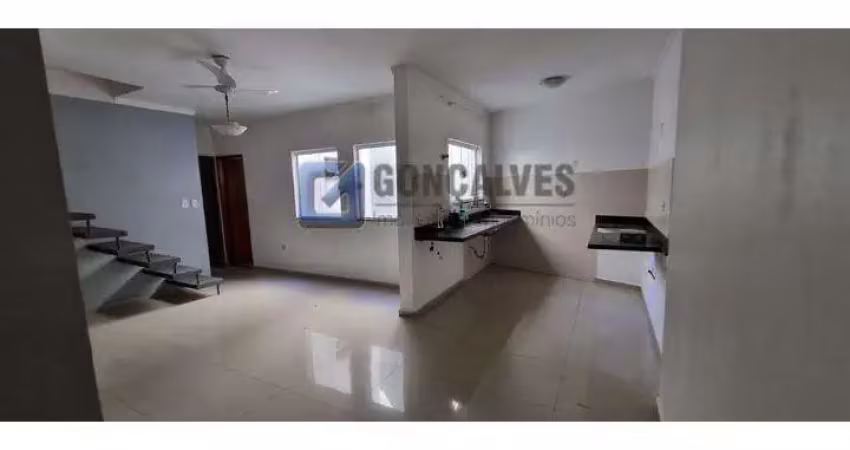 Apartamento cobertura 2 dormitórios, 93 mts² na vila bela vista em santo andré