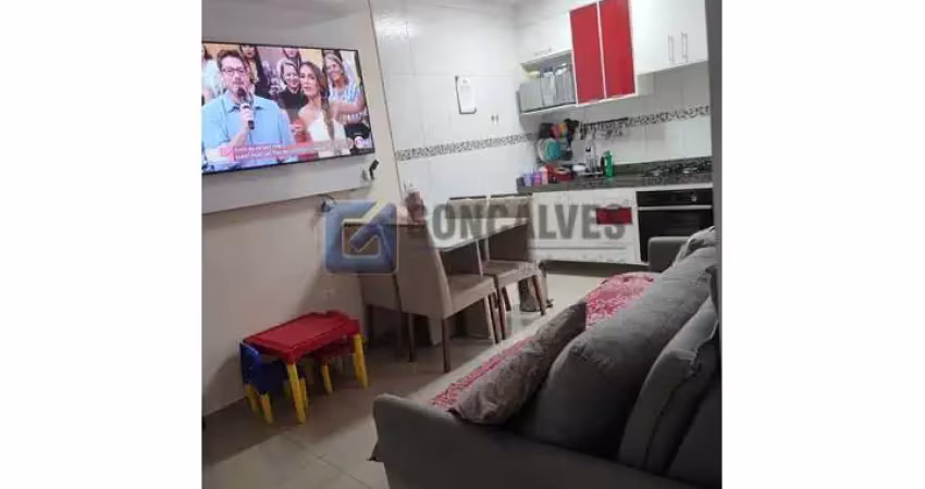 Apartamento com 2 quartos à venda na vila aquilino em santo andré/sp.