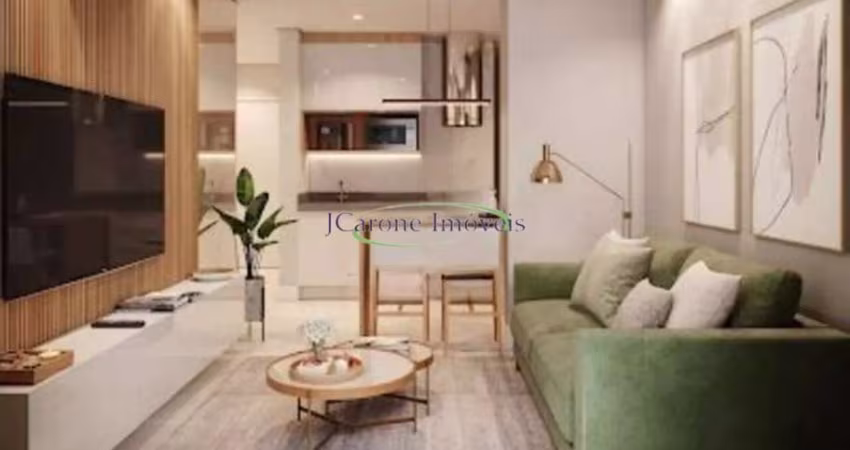 Apartamento novo pronto para morar 1 suíte na Praia da Aparecida em Santos / SP