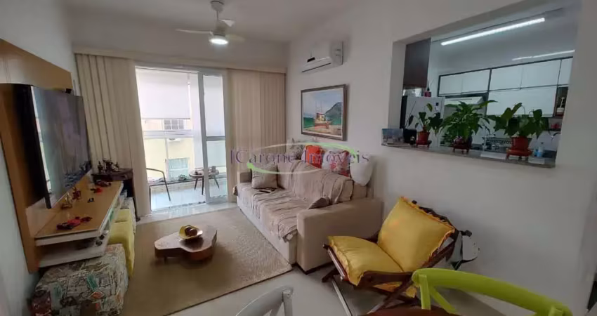 Apartamento a venda com 2 suítes e lazer completo a 1 quadra da praia do embaré em santos / sp
