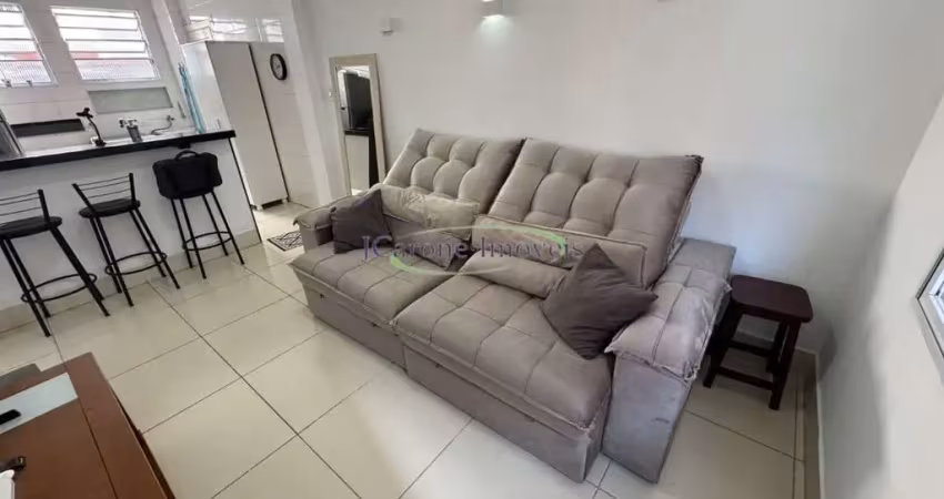 Apartamento a venda com 2 quartos a 1 quadra da praia do itararé em são vicente / sp