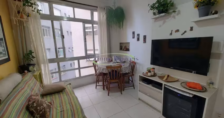 Venda de apartamento com vista mar na praia do itararé em são vicente/ sp