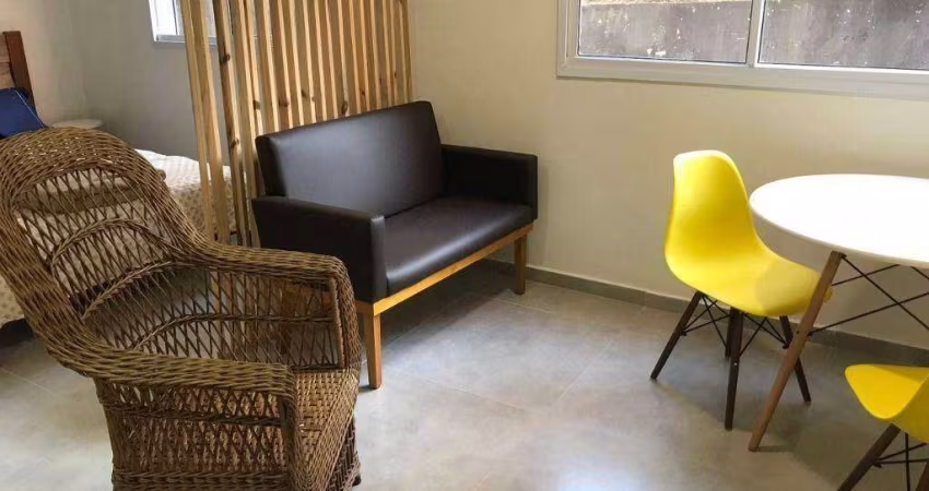 Apartamento com 1 dormitório para alugar, 25 m² por R$ 3.045,00/mês - Vila Buarque - São Paulo/SP