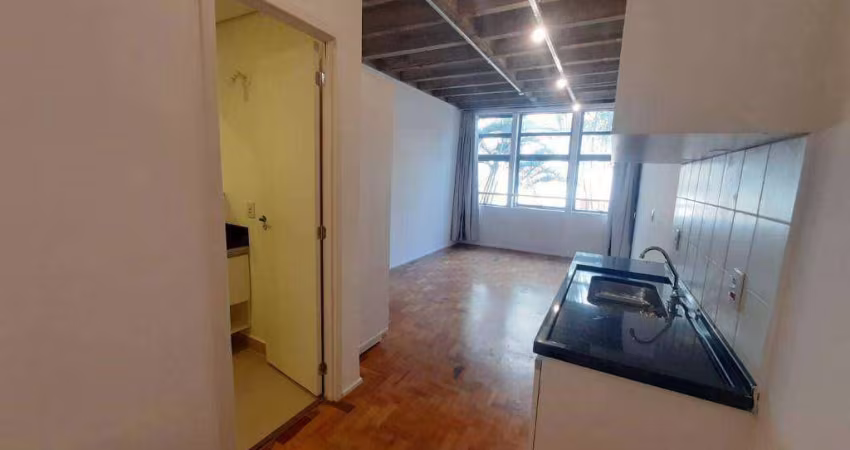 Studio com 1 dormitório para alugar, 23 m² por R$ 1.600,01/mês - Santa Efigênia - São Paulo/SP