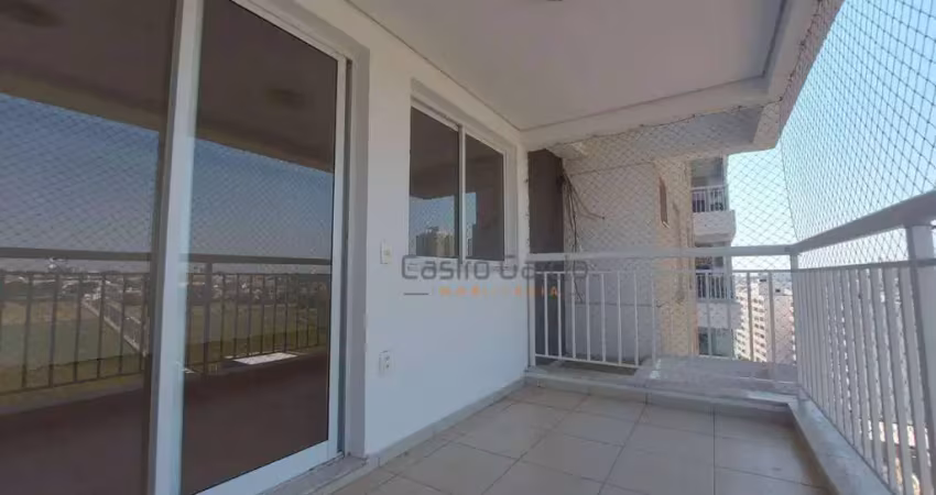 Apartamento com 3 quartos para alugar, contendo 98 m² de área útil no edificio novamerica - vila frezzarim - americana/sp
