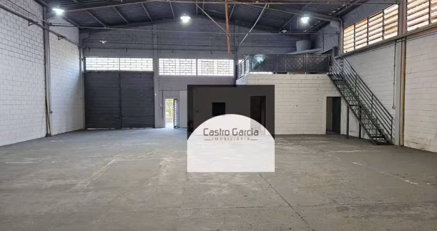 Galpão para locação com 500 m² de area util no bairro cidade industrial - santa bárbara d'oeste/sp