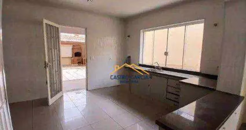 Casa com 3 dormitórios para alugar, 285 m² por r$ 4.004,00/mês - jardim são domingos - americana/sp
