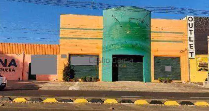 Salão para alugar, 500 m² por r$ 22.969,00/mês - jardim brasil - americana/sp