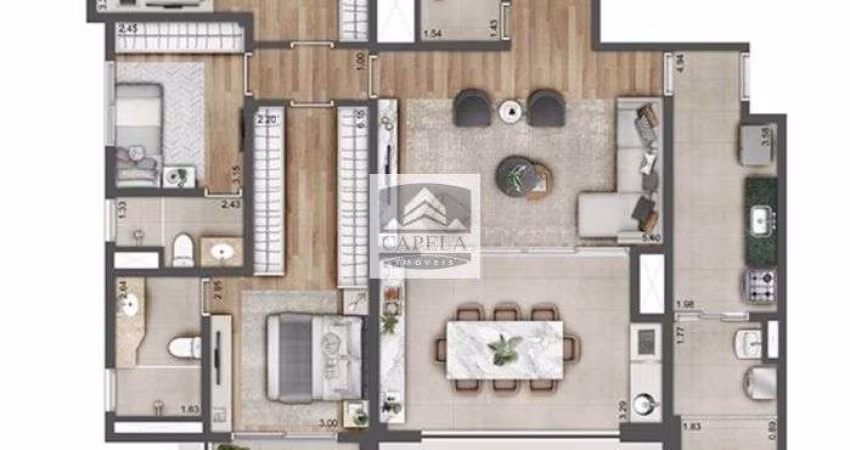 APARTAMENTO VENDA Tucuruvi,  120m², 3 suítes