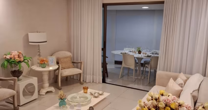4/4 mobiliado lindo alto luxo