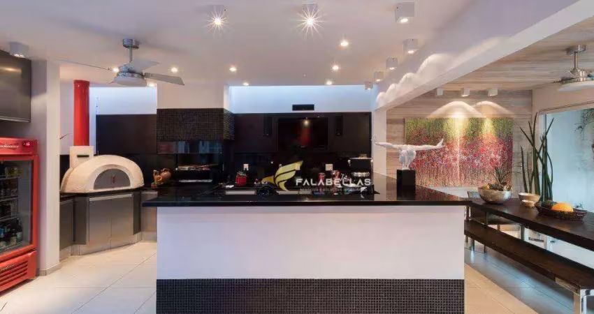 Casa com 3 dormitórios à venda, 381 m² por r$ 3.000.000,00 - portal do paraíso i - jundiaí/sp