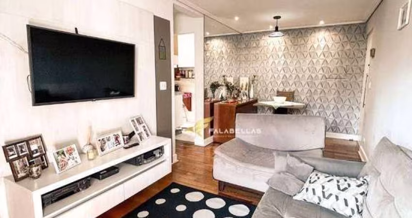Apartamento com 2 dormitórios à venda, 56 m² por R$ 330.000,00 - Vila Nova Jundiainópolis - Jundiaí/SP